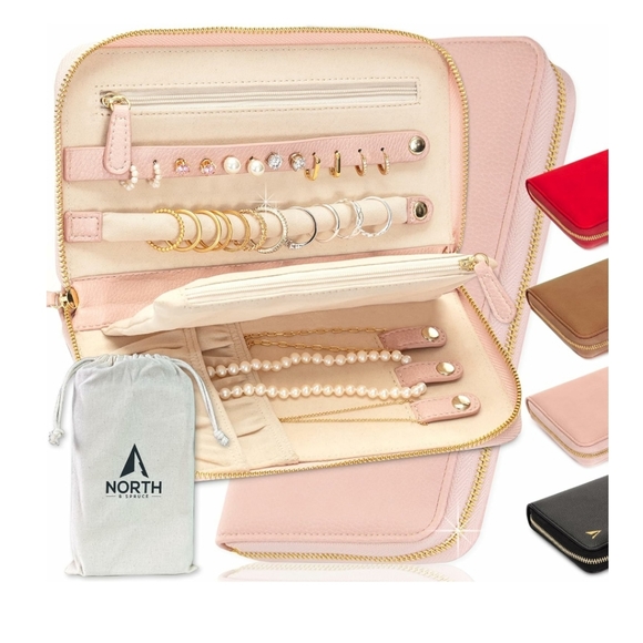 PONCRAFTS Jewelry - Travel Jewelry Case Organizer